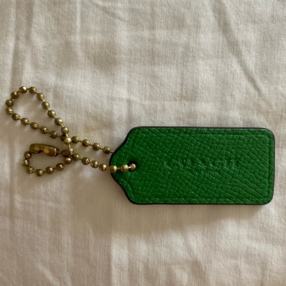 Coach Other - COACH New York leather tag